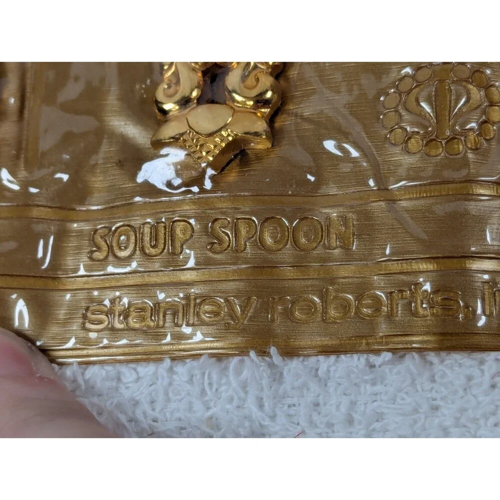 Stanley Roberts - Gold Valentine - Gold Electroplate - Rogers Co Flatware